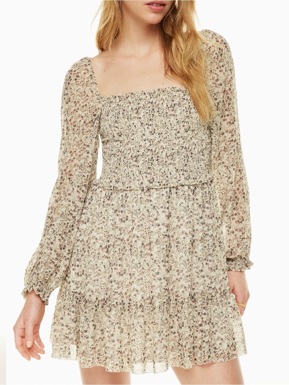 Aritzia Wilfred New Tempest Dress In Beige Size XS